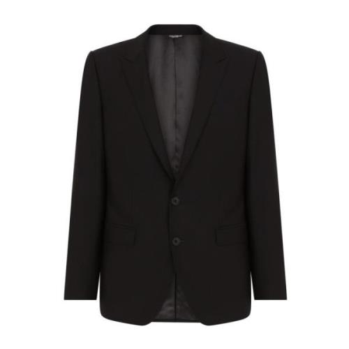 Stijlvolle Jassen voor Mannen en Vrouwen Dolce & Gabbana , Black , Her...