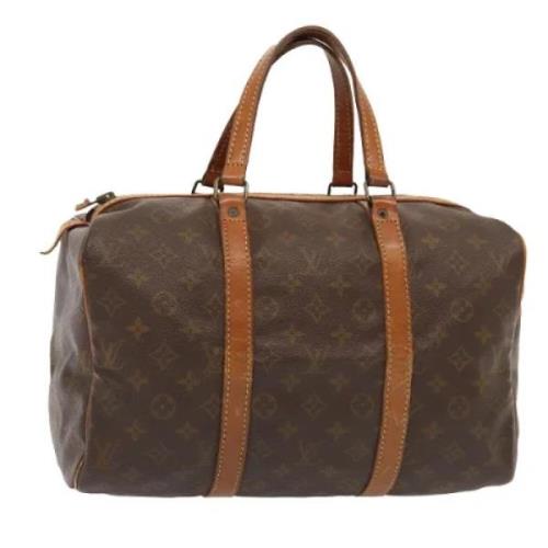 Pre-owned Canvas travel-bags Louis Vuitton Vintage , Brown , Dames