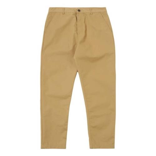 Moderne Militaire Chino Broek Sand Universal Works , Brown , Heren