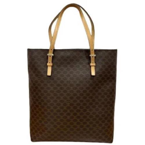 Pre-owned Canvas celine-bags Celine Vintage , Brown , Dames