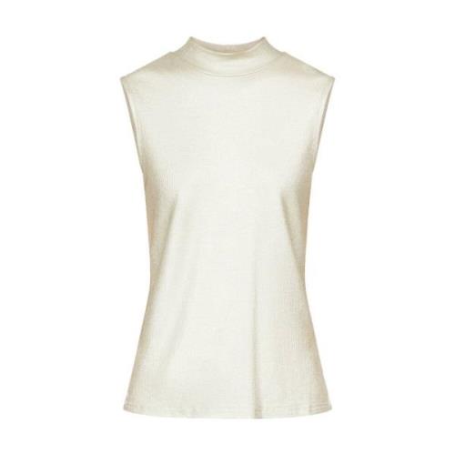 Lange mouw top in Vekas-Ta stijl Sisters Point , Beige , Dames