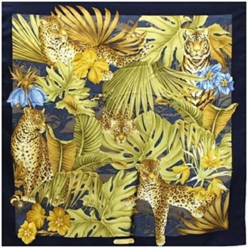 Pre-owned Silk scarves Salvatore Ferragamo Pre-owned , Multicolor , Da...