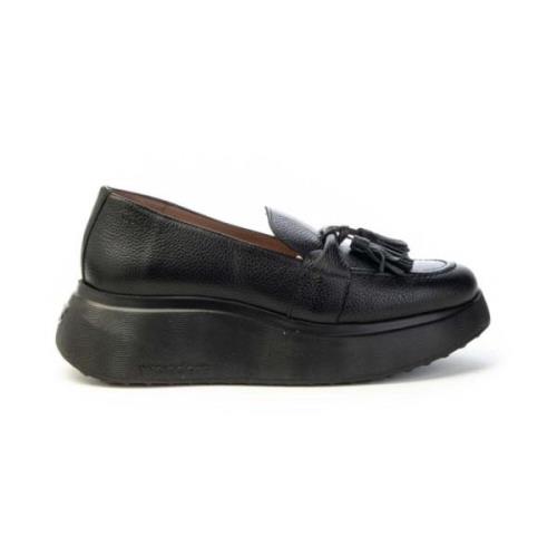 Stijlvolle Loafer met Kwastjes voor Vrouwen Wonders , Black , Dames