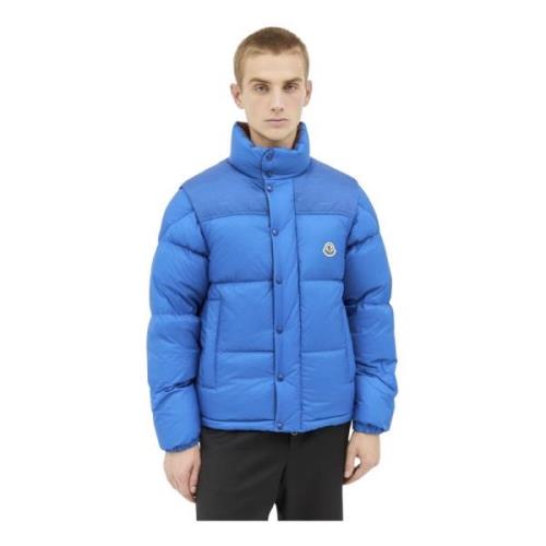 Omkeerbare Donsjack met Afneembare Mouwen Moncler , Blue , Heren