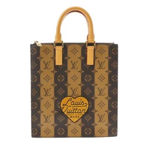 Pre-owned Canvas louis-vuitton-bags Louis Vuitton Vintage , Brown , Da...