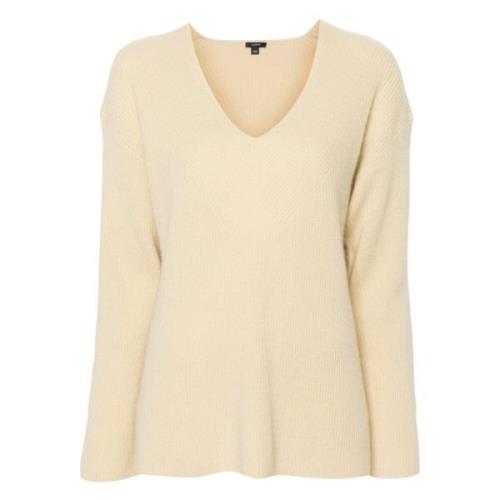 Beige Cashmere Longsleeve Gebreid Joseph , Beige , Dames