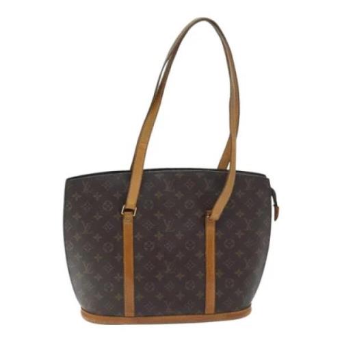 Pre-owned Canvas totes Louis Vuitton Vintage , Brown , Dames