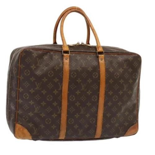 Pre-owned Canvas handbags Louis Vuitton Vintage , Brown , Dames