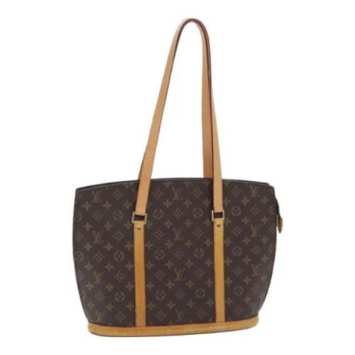 Pre-owned Canvas totes Louis Vuitton Vintage , Brown , Dames