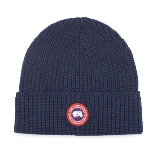 Rib Toque Wintermutsen Canada Goose , Blue , Heren