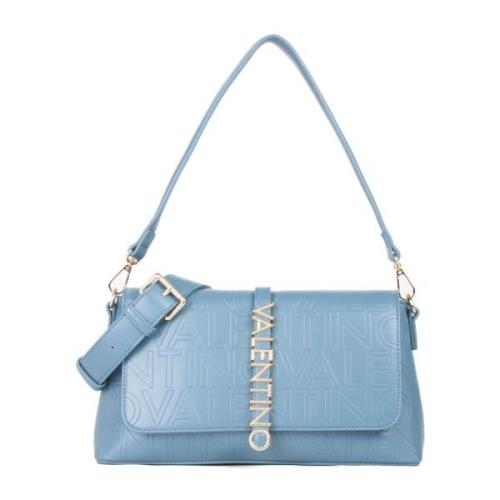 Lio Re Schoudertas Avio Valentino by Mario Valentino , Blue , Dames