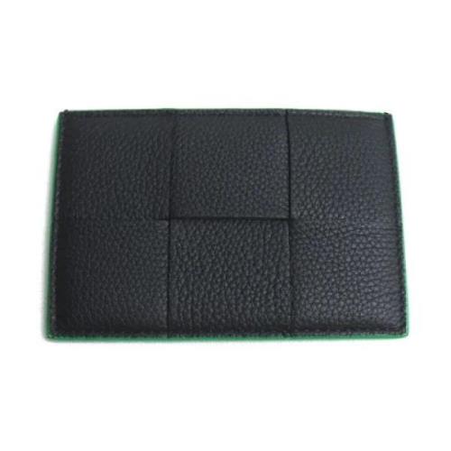 Pre-owned Leather wallets Bottega Veneta Vintage , Black , Heren