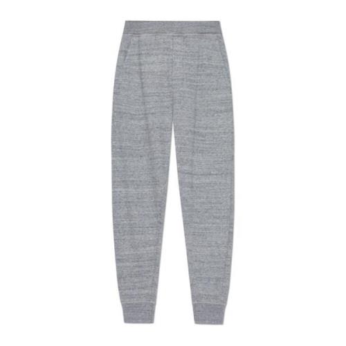 Katoenen sweatpants Dsquared2 , Gray , Heren