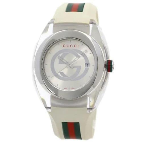 Pre-owned Glass watches Gucci Vintage , Gray , Heren