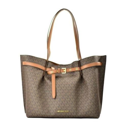 Handtekening Tote Tas met Divider Compartiment Michael Kors , Brown , ...