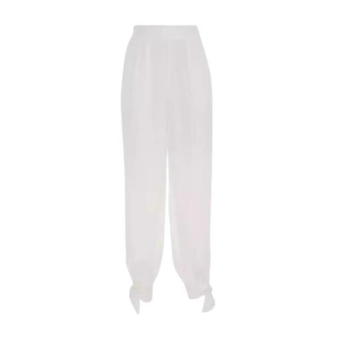 Ivory Harem Style Linen Pants Zimmermann , White , Dames