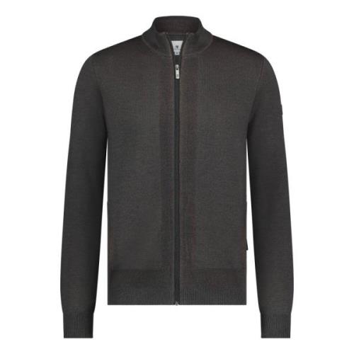 Stijlvolle Cardigan voor Mannen State of Art , Gray , Heren