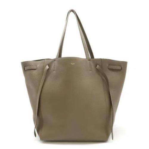 Pre-owned Leather shoulder-bags Celine Vintage , Brown , Dames