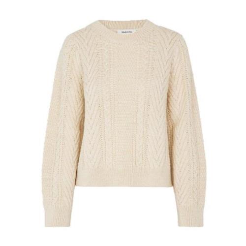 Stijlvolle Sweatshirt Modström , Beige , Dames