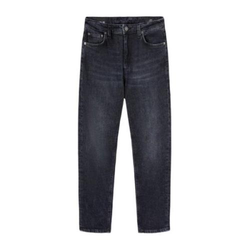 Zwarte jeans met regular fit Dondup , Black , Dames