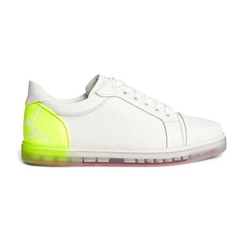 Stijlvolle Sneakers voor Mannen en Vrouwen Christian Louboutin , White...