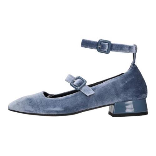 Platte schoenen Lichtblauw Mariuccia Milano , Blue , Dames