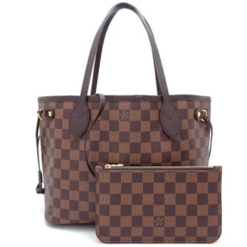 Pre-owned Canvas shoulder-bags Louis Vuitton Vintage , Brown , Dames