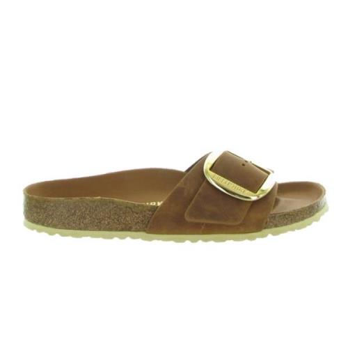 Madrid Big Buckle Sandalen Birkenstock , Green , Heren