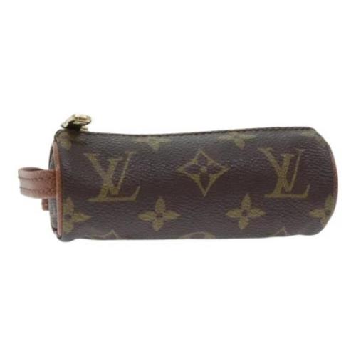 Pre-owned Canvas wallets Louis Vuitton Vintage , Brown , Unisex