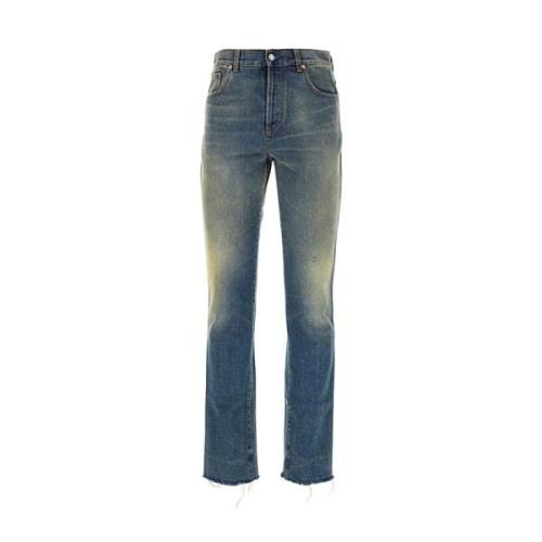 Klassieke Denim Jeans voor Dagelijks Gebruik Gucci , Blue , Heren