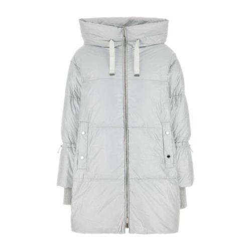 Justine donsjack in ijsnylon Moorer , White , Dames