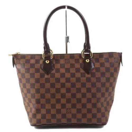 Pre-owned Canvas totes Louis Vuitton Vintage , Brown , Dames