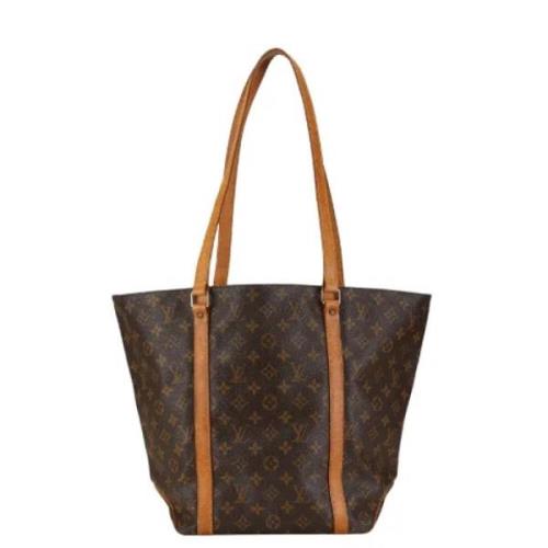 Pre-owned Canvas louis-vuitton-bags Louis Vuitton Vintage , Brown , Da...