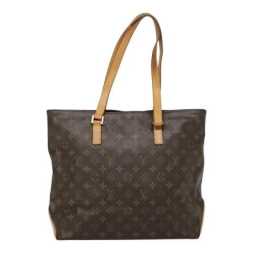 Pre-owned Canvas totes Louis Vuitton Vintage , Brown , Dames