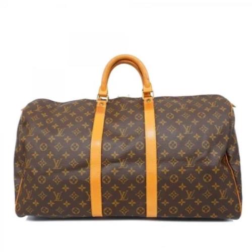 Pre-owned Fabric louis-vuitton-bags Louis Vuitton Vintage , Brown , Da...