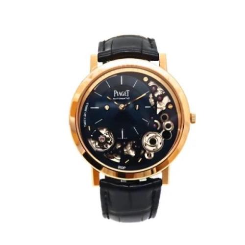 Pre-owned Plastic watches Piaget Pre-owned , Blue , Heren