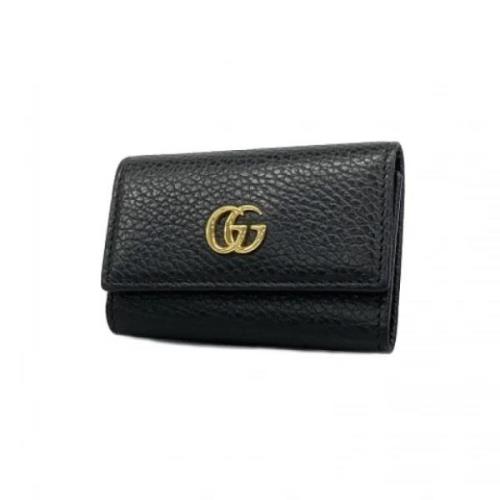 Pre-owned Fabric key-holders Gucci Vintage , Black , Dames