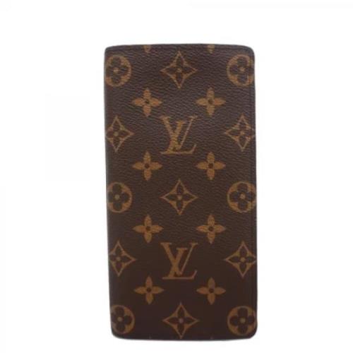 Pre-owned Fabric wallets Louis Vuitton Vintage , Brown , Heren