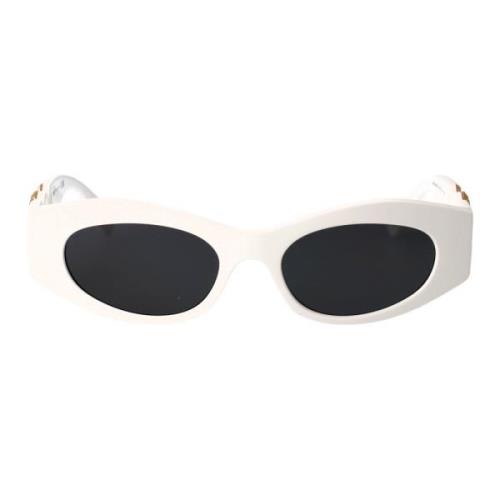 Stijlvolle zonnebril met model 0Ve4480U Versace , White , Dames