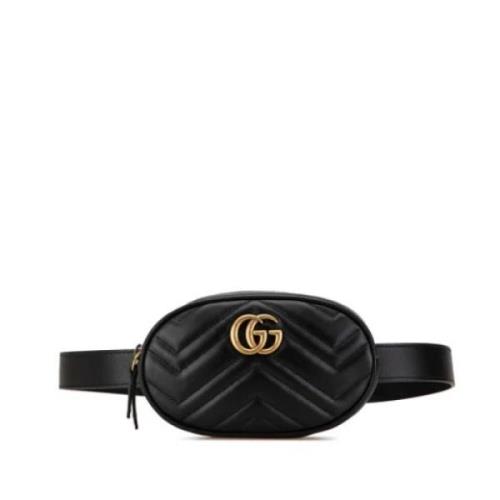 Pre-owned Fabric gucci-bags Gucci Vintage , Black , Dames