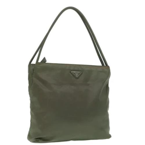 Pre-owned Nylon totes Prada Vintage , Brown , Dames