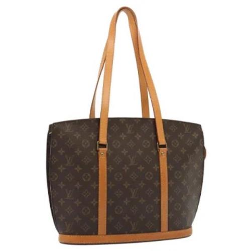 Pre-owned Canvas totes Louis Vuitton Vintage , Brown , Dames