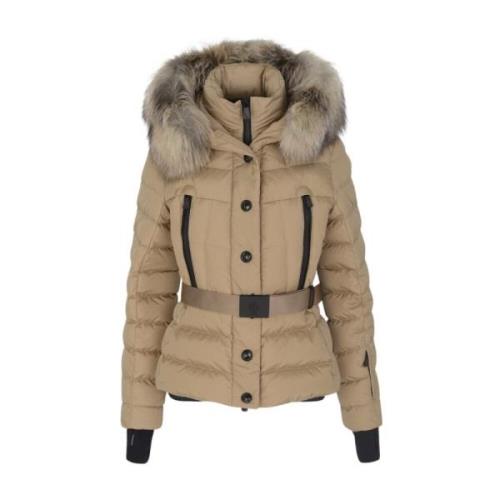 Dames Beverley Jas - Taupe Moncler , Beige , Dames