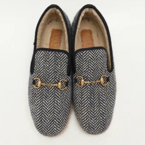 Pre-owned Fabric espadrilles Gucci Vintage , Blue , Heren