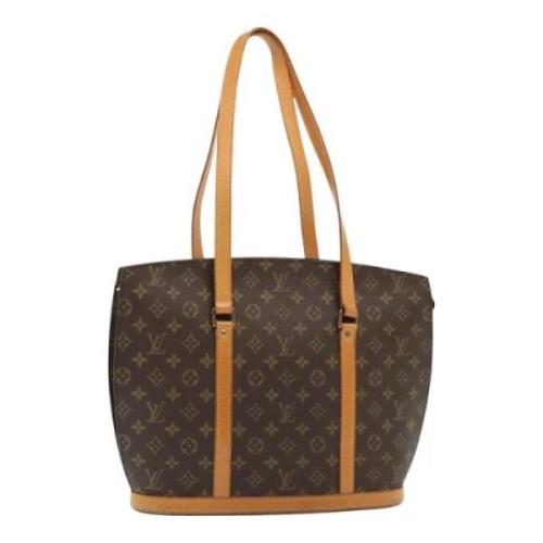 Pre-owned Canvas totes Louis Vuitton Vintage , Brown , Dames