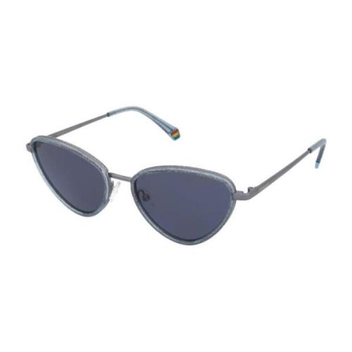 Blauwe Dames Zonnebril met UV-filter Polaroid , Blue , Dames