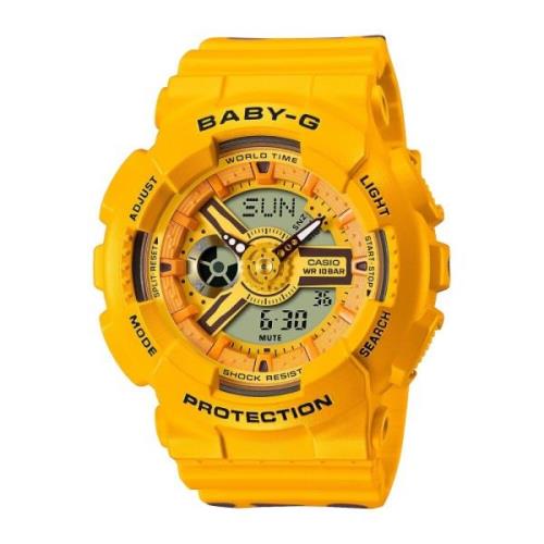 Watches Casio , Yellow , Heren