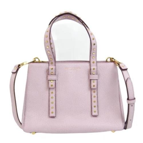 Pre-owned Leather handbags Marc Jacobs Pre-owned , Purple , Dames