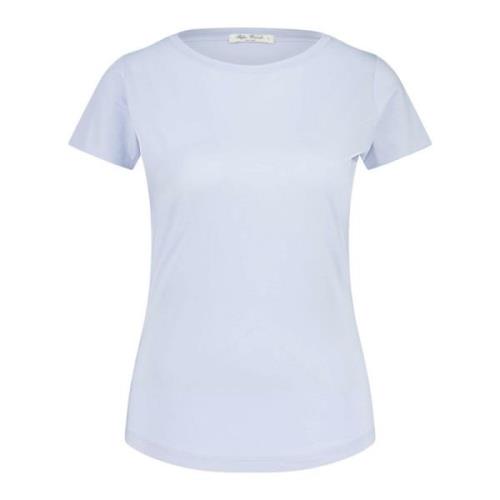 Katoenen T-shirt met ronde hals Stefan Brandt , Blue , Heren