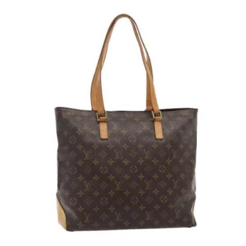 Pre-owned Canvas totes Louis Vuitton Vintage , Brown , Dames